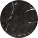 Lucida 20 X 18 inch Marble Look / Black Outdoor End Table